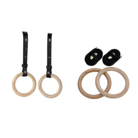 Wooden gym rings CAGL TOORX - Wellness Outlet