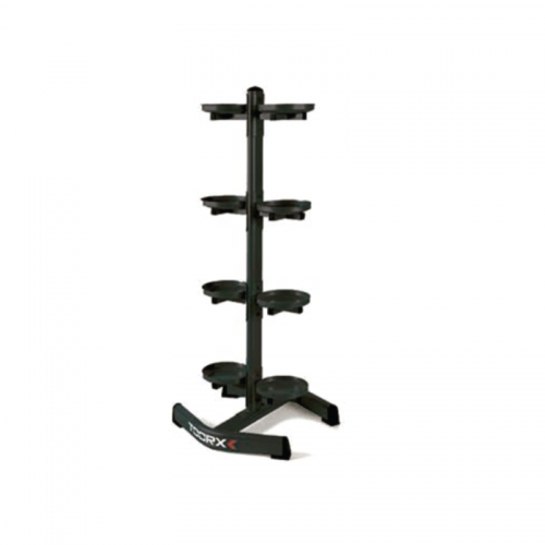 Rastrelliera verticale porta kettlebell / palle mediche (8 posti) TOORX - Wellness Outlet