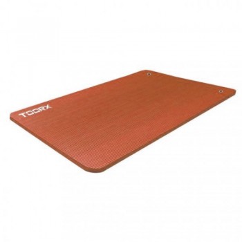 Fitness mat with eyelets