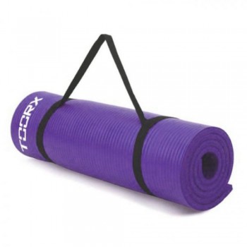Fitness mat with carrying...